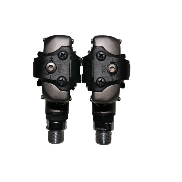 Concept Double-Sided SPD Clipless MTB Pedals Adjustable Aluminum Chromoly 9/16" - Picture 4 of 10